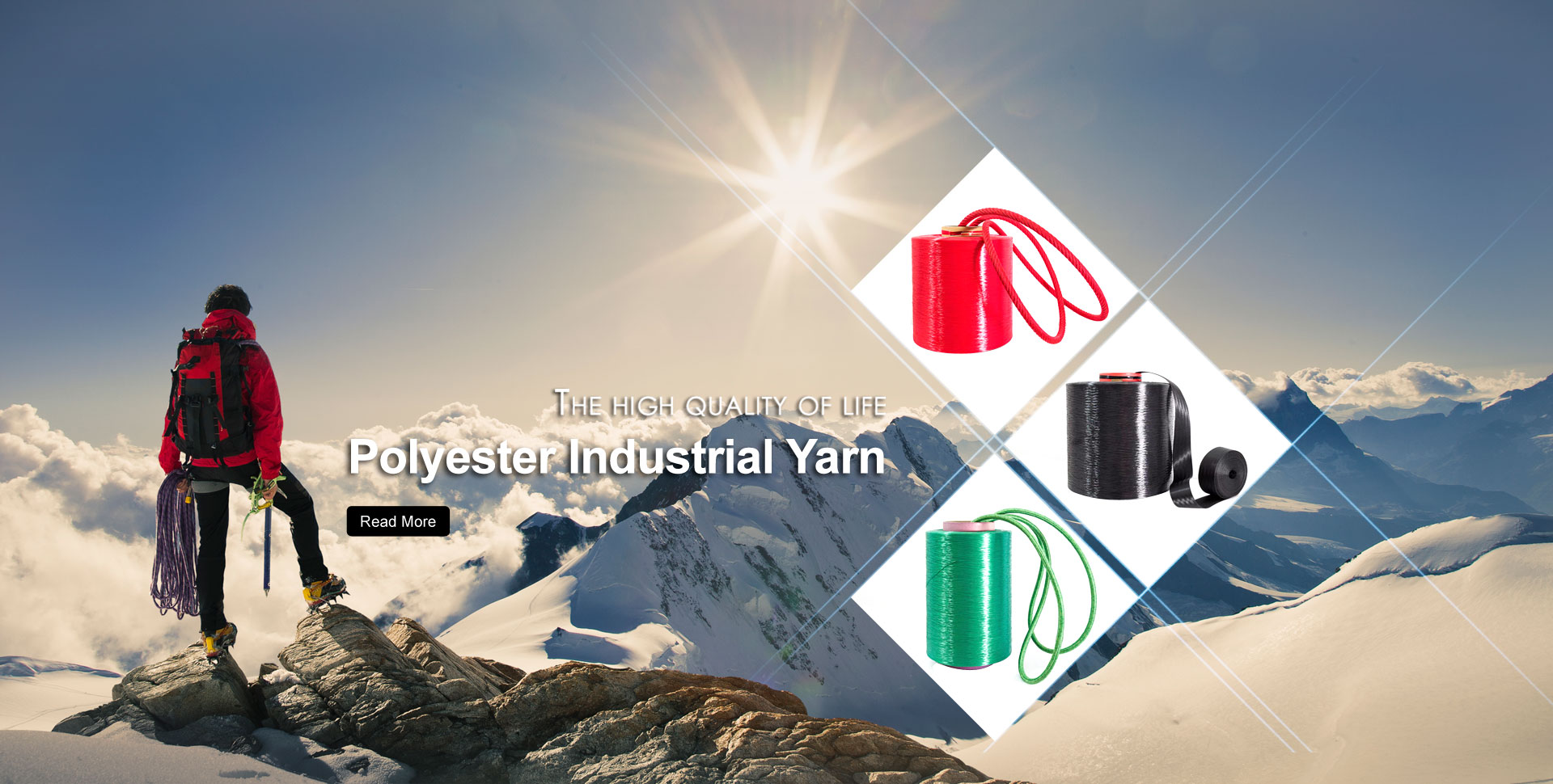 Nhà máy sợi công nghiệp Polyester Trung Quốc